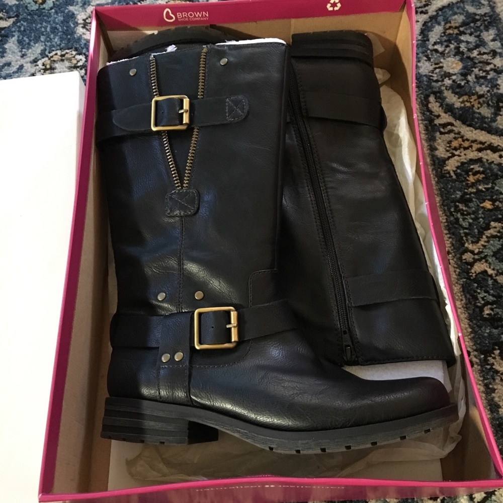 Naturalizer Ballona Black Smth boots